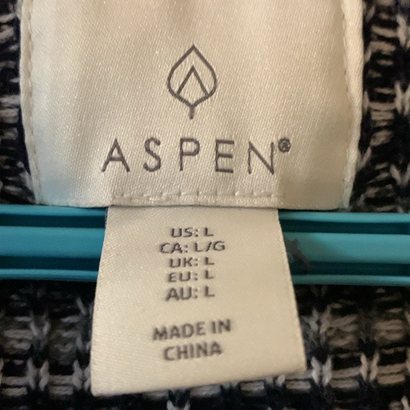 Womens Large Aspens Cardigan Sweater 100% cotton* - Picture 7 of 9